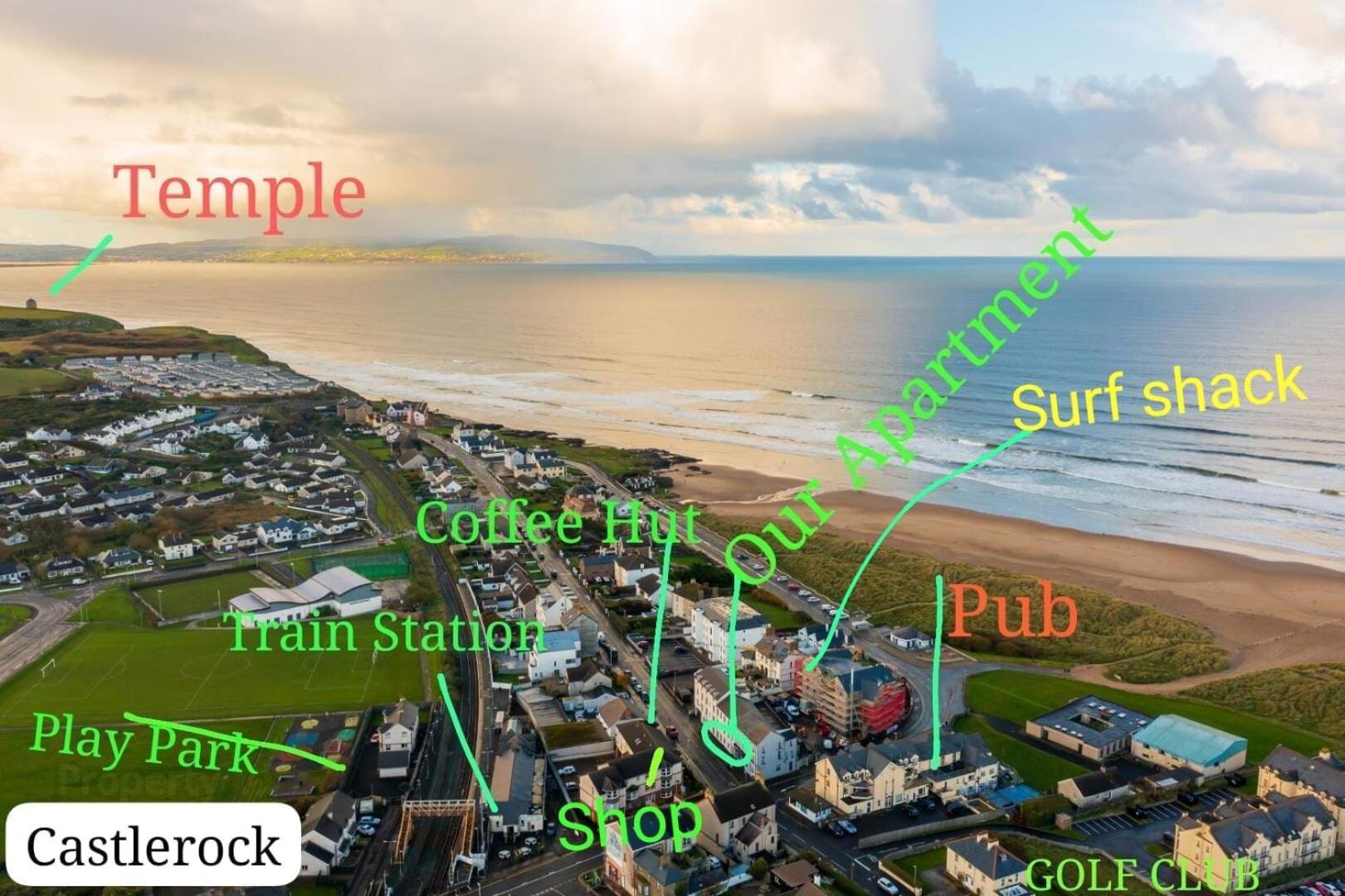 Marine Beach Escape Castlerock Beside Beach Golf Course And Pub 外观 照片